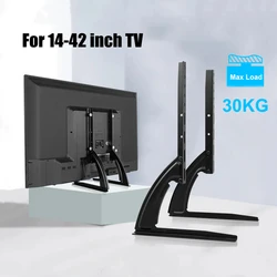 Soporte de TV ajustable para pantallas 14-42 pulgadas, capacidad 30 kg