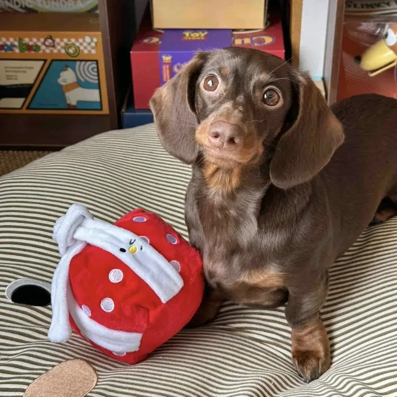 INS-juguete bonito para mascotas, caja de regalo de comida oculta, juguete para olfatear Bb, llamada Vocal interactiva, comida lenta, regalo de cumpleaños, juguetes para perros, suministros para mascotas - imagen 3