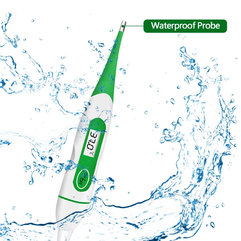 Termómetro Digital LCD para mascotas, medidor de temperatura corporal para veterinario, perros, gatos, caballos, ovejas, cerdos, lectura rápida, 1 unidad - imagen 5