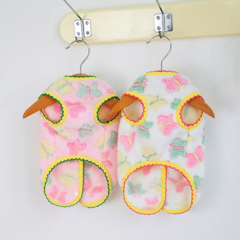 Ropa cálida para perros pequeños, ropa de lana suave para perros y gatos, chaleco de invierno para cachorros, abrigo para perros pequeños y medianos, gatos, Chihuahua Yorkie - imagen 4