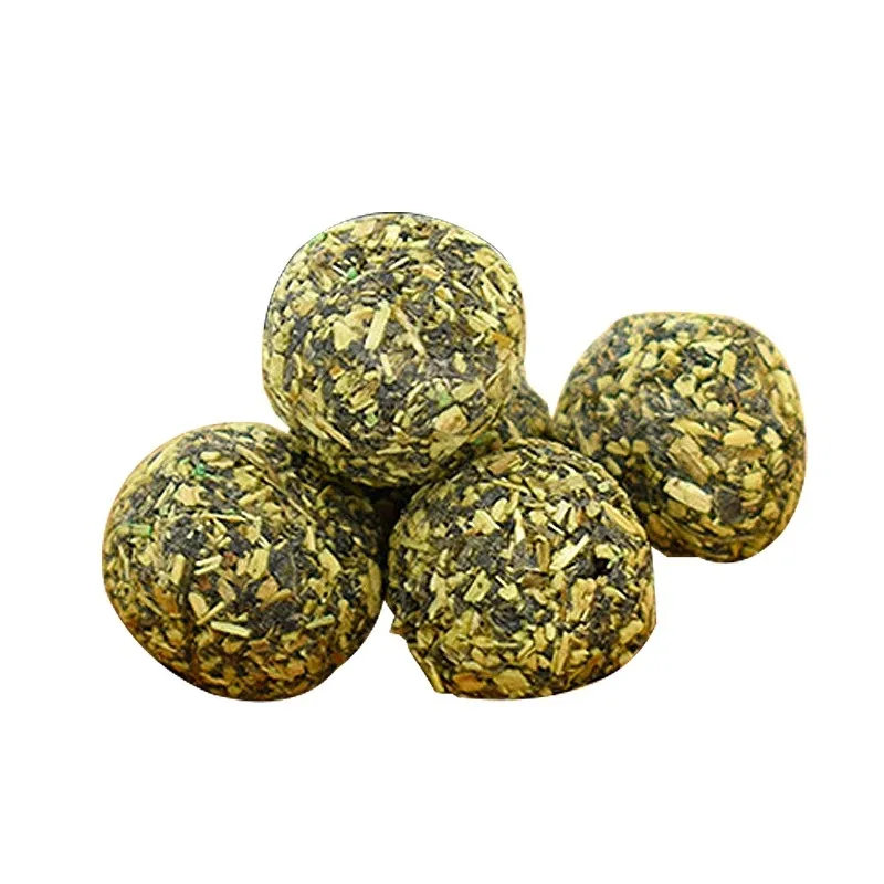 Juguete interactivo para masticar gatos, Bola de hierba gatera para gatos, juguete de limpieza de dientes de gatito, pelota para lamer, juguete de entrenamiento para mascotas, suministros para mascotas, 5 uds. - imagen 4