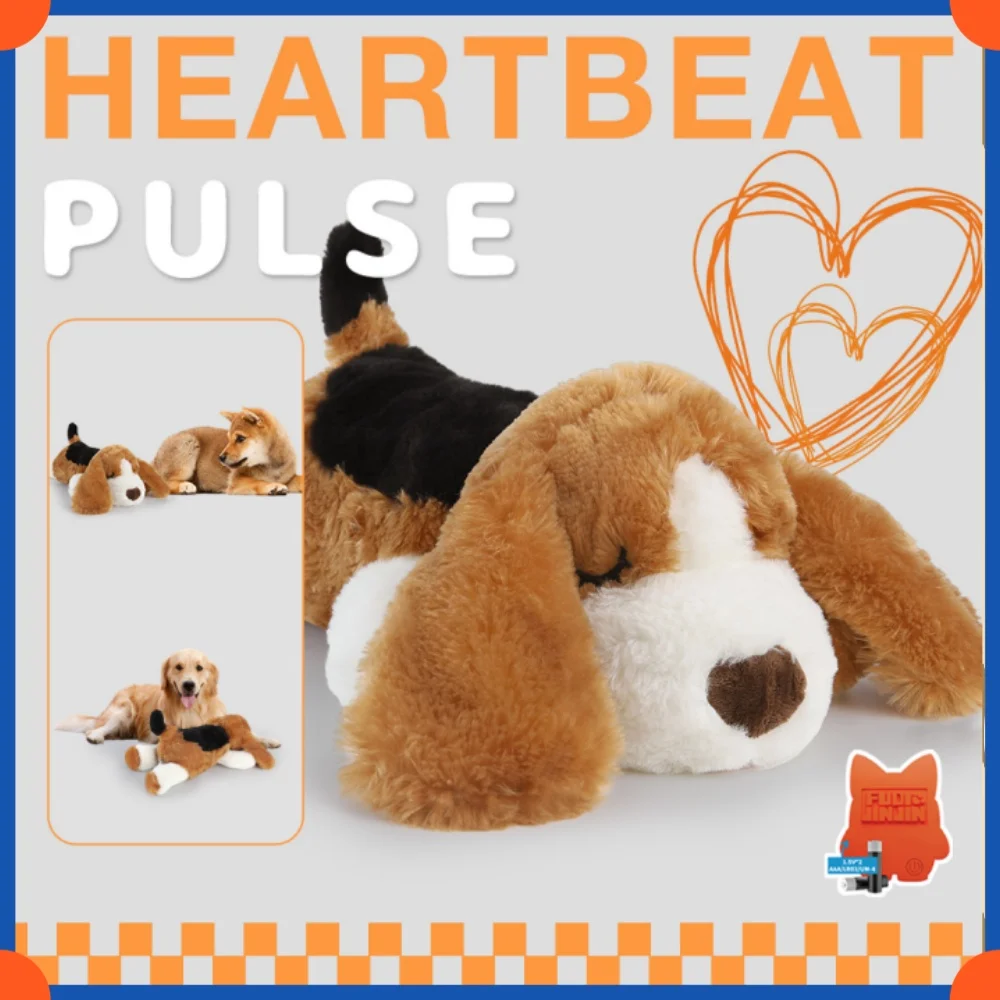 Plush Puppy Heartbeat Toys, Birthday Gifts, Rich Dog Puzzle Toys, Behavior Training, 16 Christmas - imagen 2
