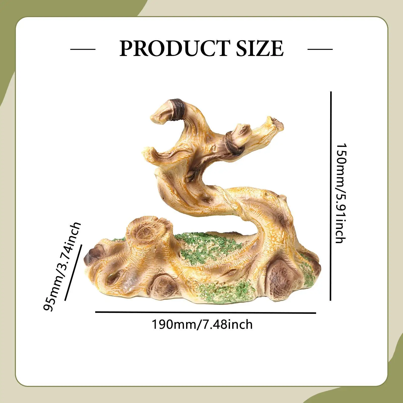 Climbing Trunk Branch Decor Habitat Decor for Frog Gecko Small Arboreal Pets Climbing Trunk Branch Decor Habitat Decor for Frog Gecko Small Arboreal Pets