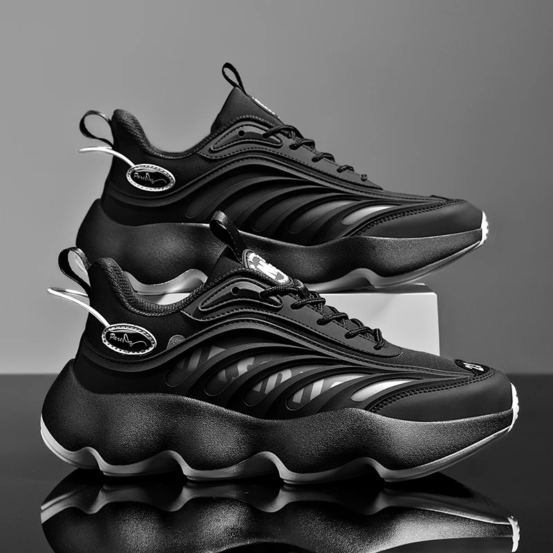 Nuevas zapatillas de deporte de moda para hombre, Tenis masculinos, zapatos casuales de lujo, zapatos transpirables de carrera, mocasines, zapatos para correr