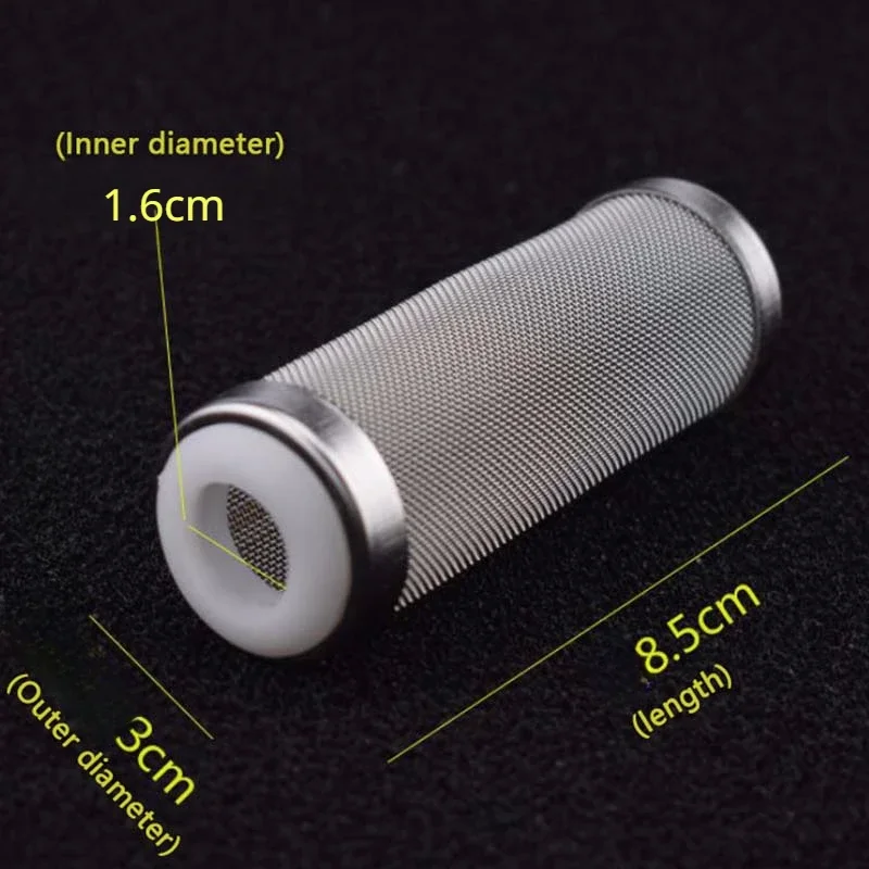 Protector de filtro de acuario de acero inoxidable, filtro de tanque de peces, cesta de entrada, cubierta protectora, funda de malla de filtro, accesorios para acuario - imagen 3