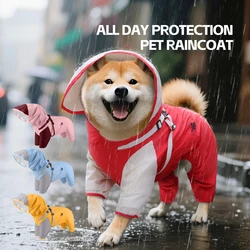 Impermeable con capucha perros pequeños medianos – Cálido desmontable