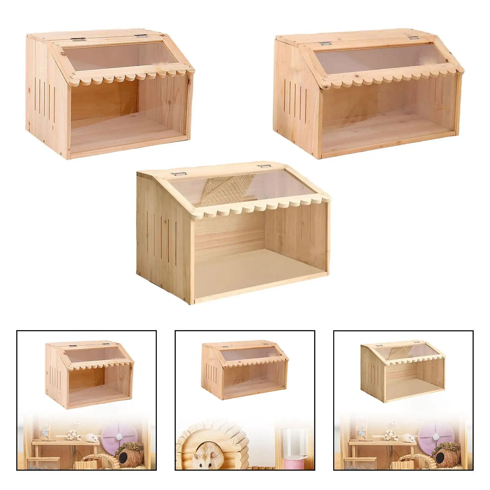 Chick Brooder Box Chicken Coop Quail Coop Breeding Box for Quails Hamsters Chick