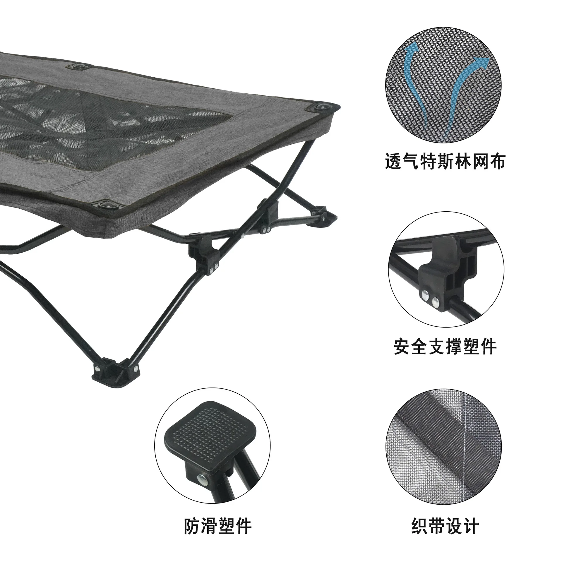 Cama elevada plegable para perros medianos y grandes - impermeable - imagen 2
