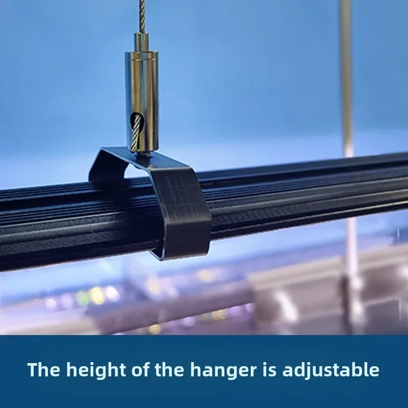 Soporte de montaje de tanque ajustable para acuario, soporte de luz LED Universal para pecera, Kit colgante de lámpara, accesorios para acuario, 2 uds. - imagen 4