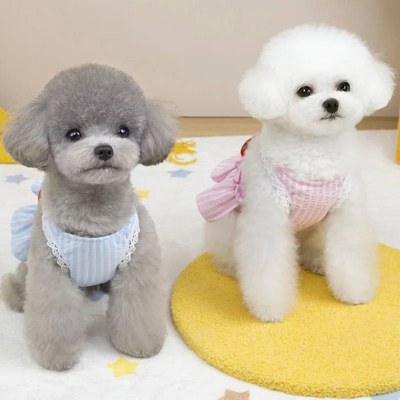 Ropa de malla ligera para perros – Vestidos y arneses de verano - imagen 3