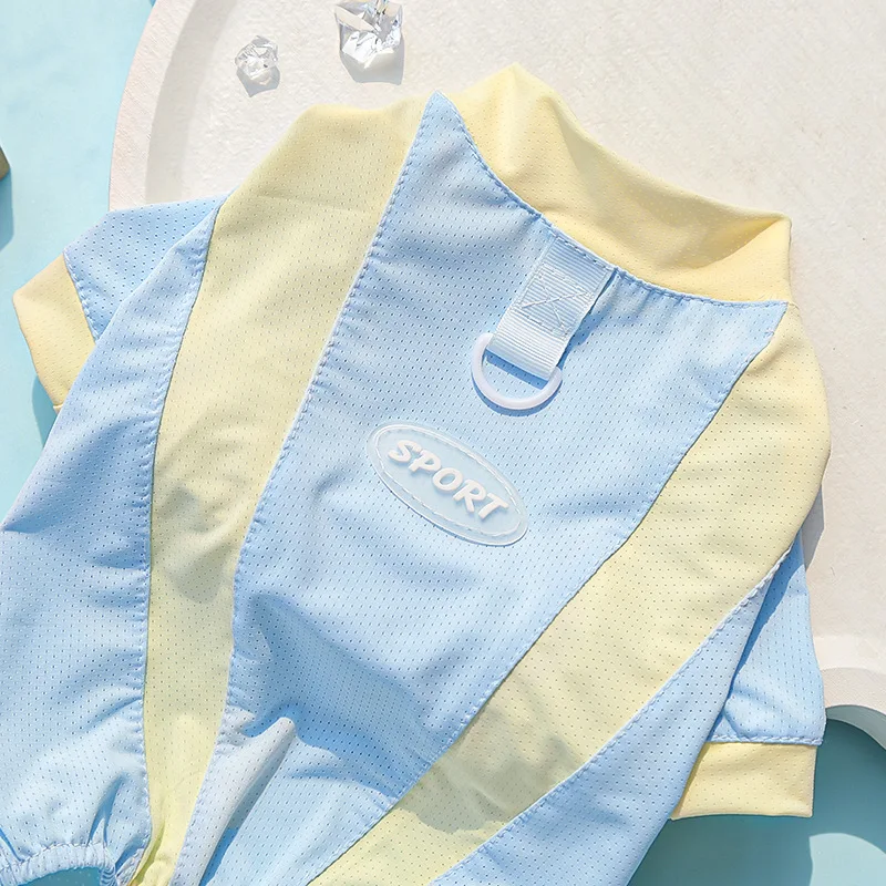 Ropa para perros, pijamas refrescantes de verano, mono para perros pequeños, perro salchicha, Chihuahua, caniche, cachorro, pijamas, mono, ropa para mascotas - imagen 3