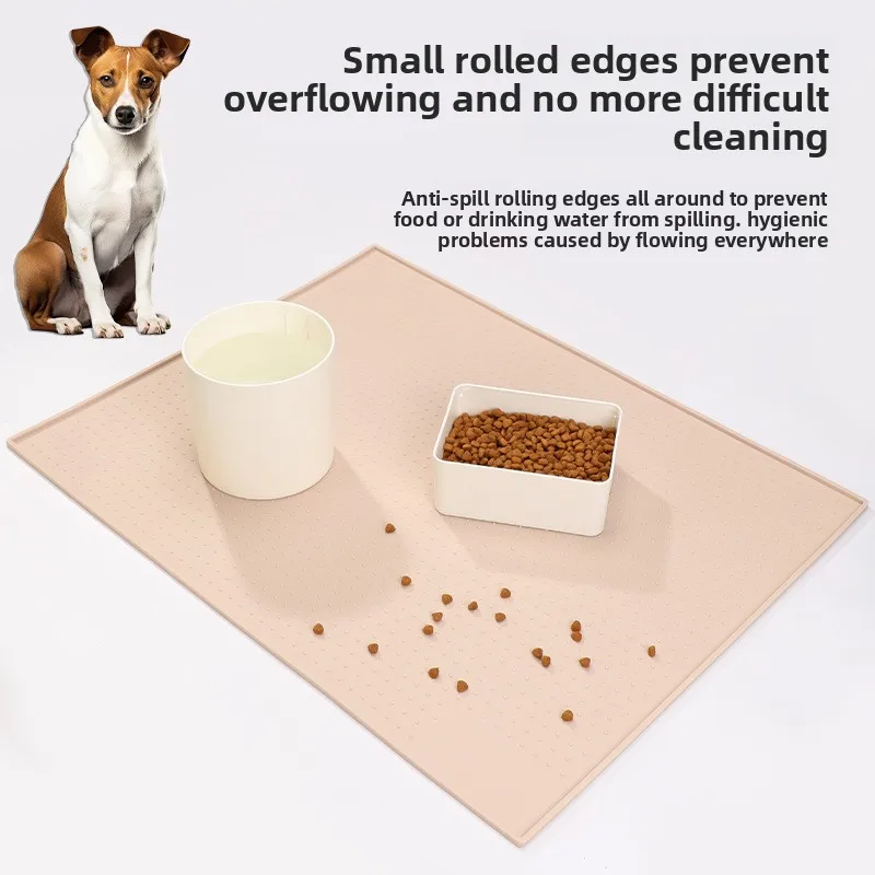 Tapete alimentación silicona antideslizante grande para perros y gatos - imagen 5