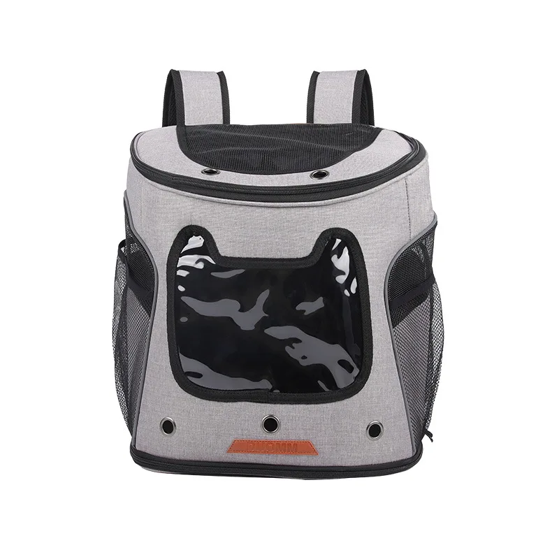 Mochila para mascotas, malla adhesiva, mochila para gatos transpirable fuerte, portátil, resistente al desgaste, bolsa para gatos de gran capacidad, productos para mascotas - imagen 2