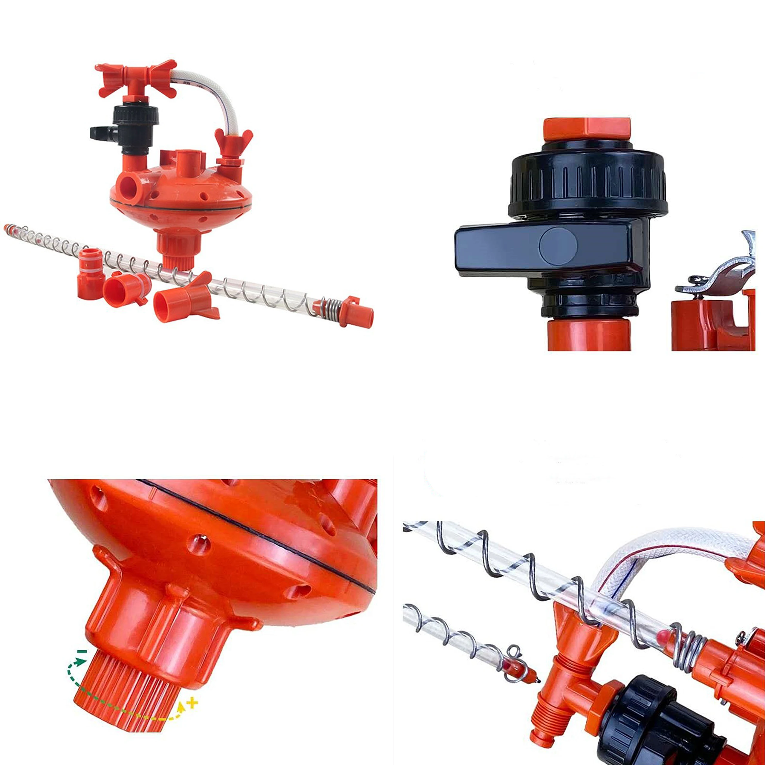 Sistema de cultivo de aves de corral, línea de agua, presión de agua, válvula reguladora de presión automática, regulador Buck, suministros de alimentación de aves de corral - imagen 3