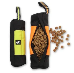 Bolsa entrenamiento perro con compartimento para snacks y bolsillo