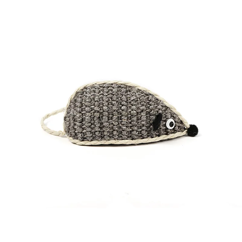 Juguetes de simulación para gatos, Sisal, ratón, garra de molienda saludable, Molar, juguetes para gatos, productos para mascotas, accesorios para mascotas, venta al por mayor - imagen 5