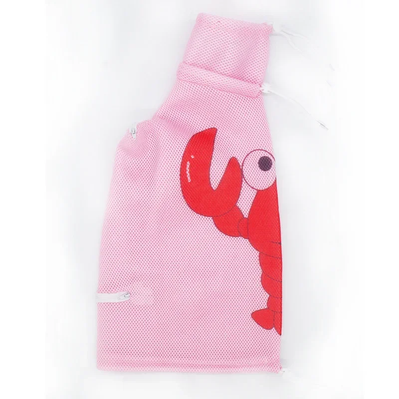 Bolsa de baño de malla para mascotas, bolsas de lavado para el cuidado de gatos, sin arañazos, suministros ajustables para gatos, bolsa de limpieza para el baño, bolsas para recortar uñas de mascotas - imagen 3