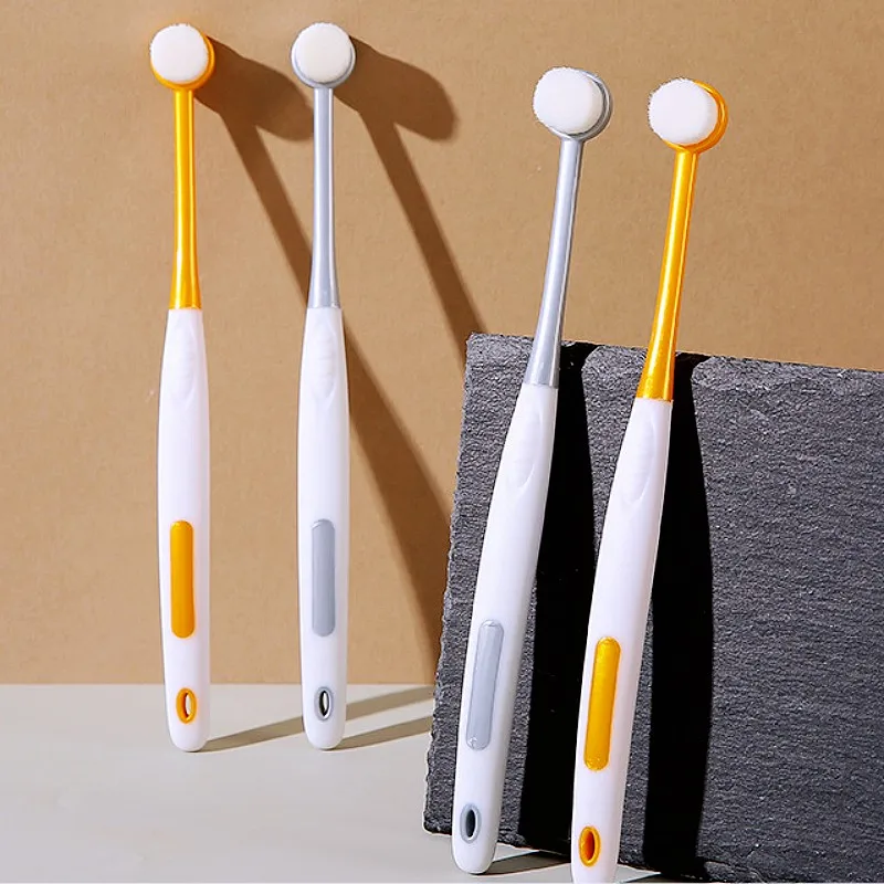 Cepillo de dientes para perros, cabezal redondo pequeño, cepillo de dientes para mascotas, pelo suave, cepillos de dientes para perros, limpieza de dientes para perros, cepillo de dientes denso para gatos, productos para mascotas - imagen 4