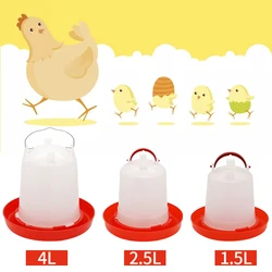Bebedero para gallinas con capacidad 1,5/2,5/4 L – aves de corral
