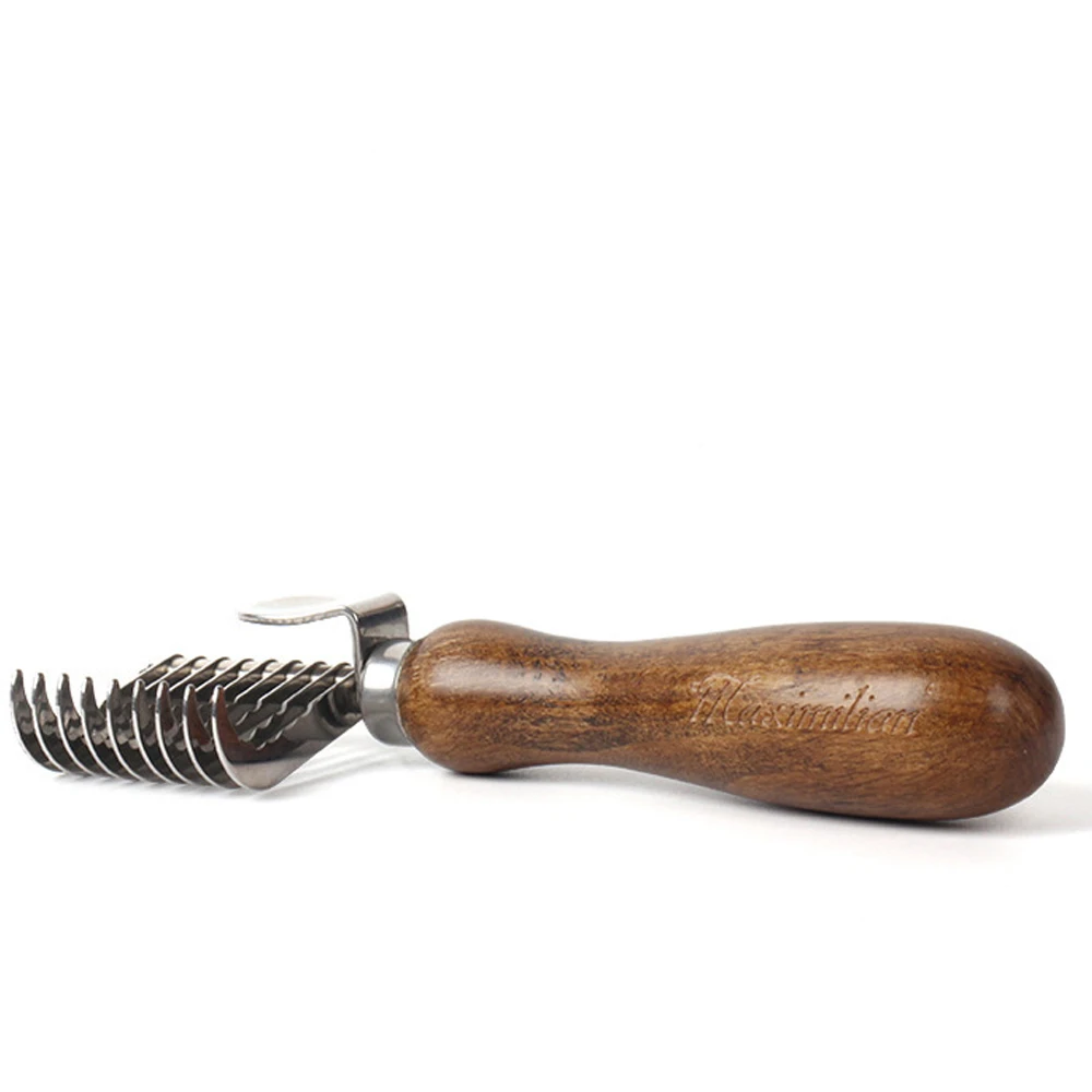 Rastrillo de pelo para mascota, herramienta de cepillo para pelo largo y corto, desenredante de perro y gato, para capa inferior mate o anudada