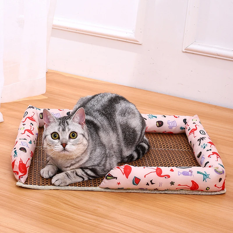 Colchoneta refrescante para perros y gatos, colchón de hielo para mascotas, cama fresca para dormir, mantiene la refrigeración, D9226 - imagen 2