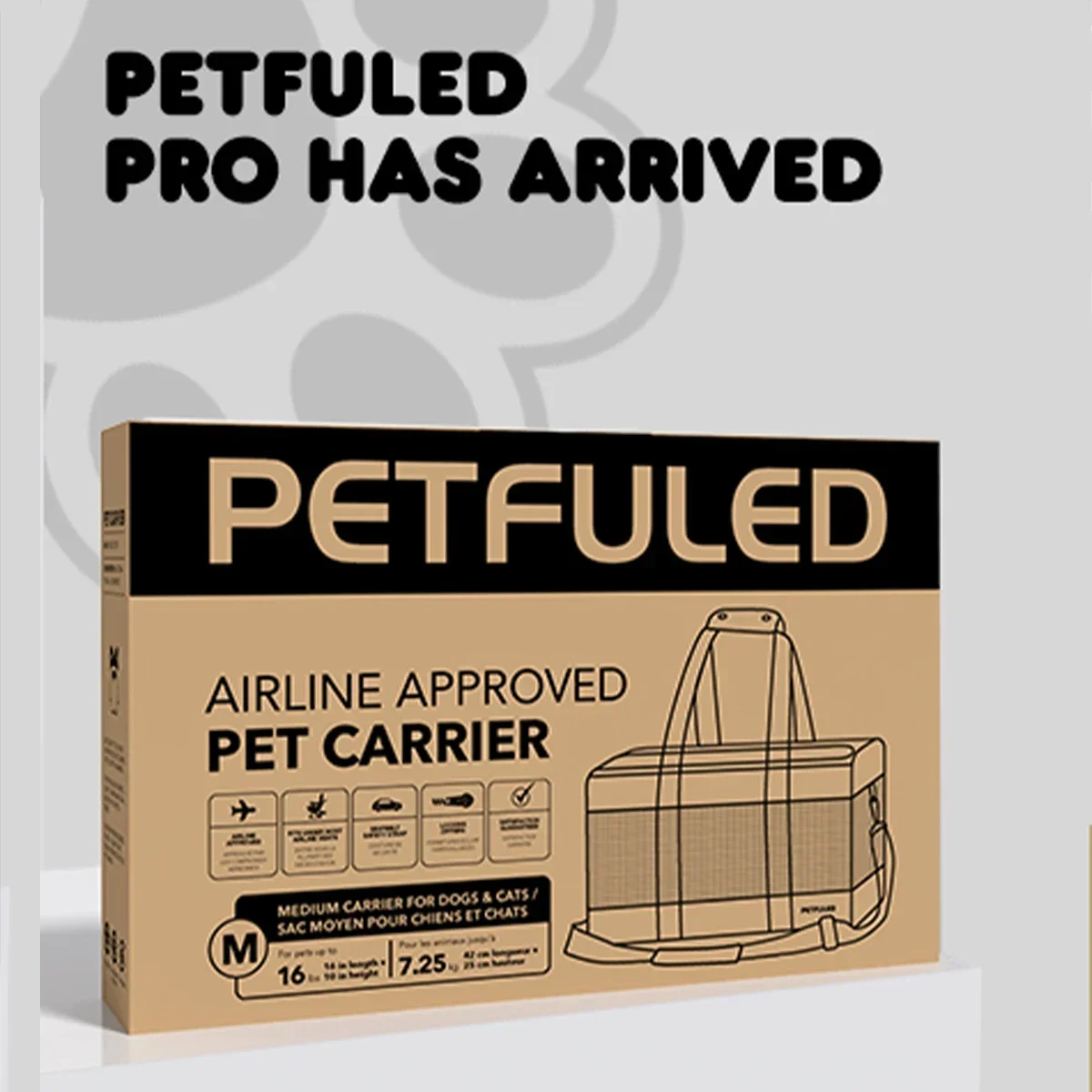 Transportín para perros, portador para mascotas para gatos pequeños y medianos, cachorros de hasta 16 libras, portador para perros pequeños aprobado por la aerolínea TSA, lado suave - imagen 5