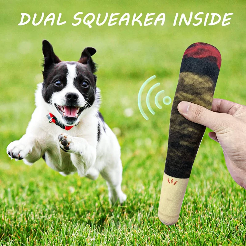 Benepaw-juguetes de peluche para perros medianos, pequeños y grandes, chirriador incorporado ecológico para mascotas, juguetes para cachorros, Limpieza de dientes Pitbull - imagen 5