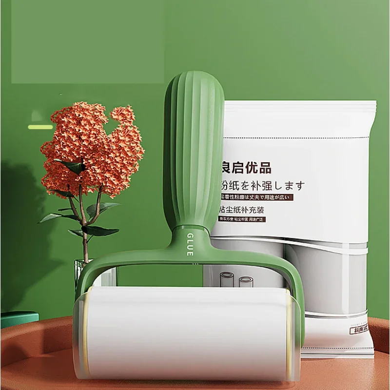 Rodillos de pelusa en forma de lágrima, papel adhesivo, eliminador de pelo de Gato, limpiaparabrisas, ropa, alfombra, eliminación de Tousle, herramienta de cepillo de limpieza reemplazable - imagen 3