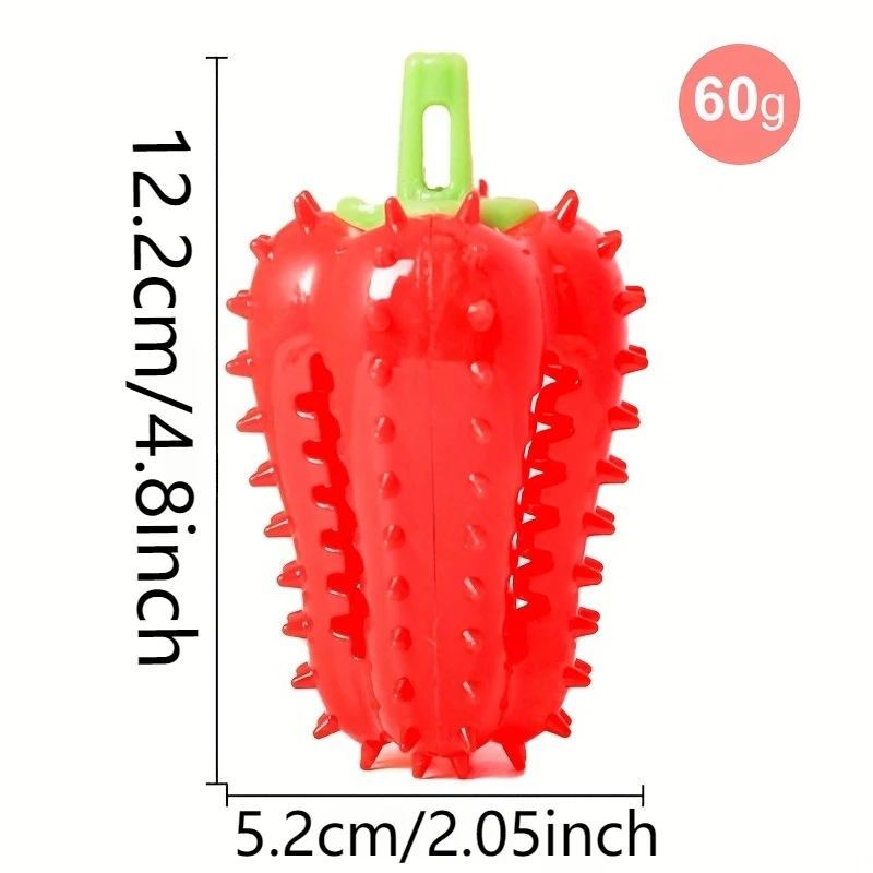 Juguetes rompecabezas para perros, juguetes para masticar de goma, bonito juguete dispensador de alimentos para limpieza de dientes, juguete interactivo de bola, juguetes de enriquecimiento - imagen 2