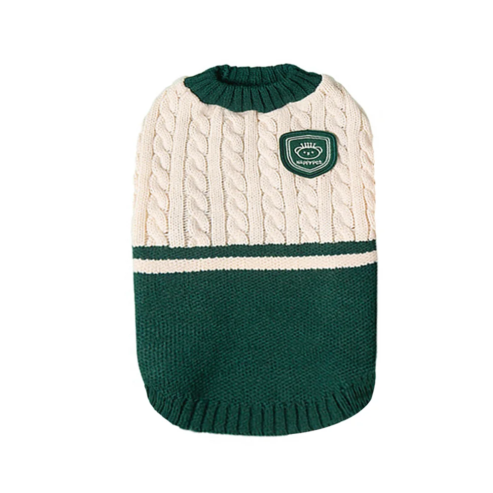 Suéter clásico para cachorro, ropa cálida de invierno para perros y gatos, suéteres navideños, ropa linda para Chihuahua y Yorkshire - imagen 4
