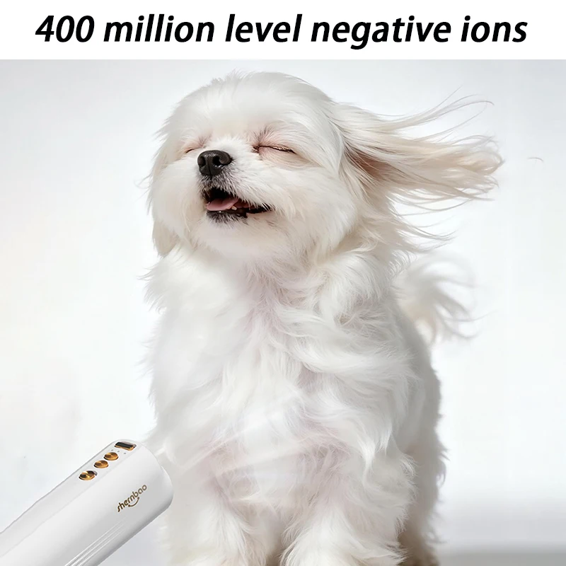 Secador con iones silencioso y portátil para perros y gatos - imagen 2