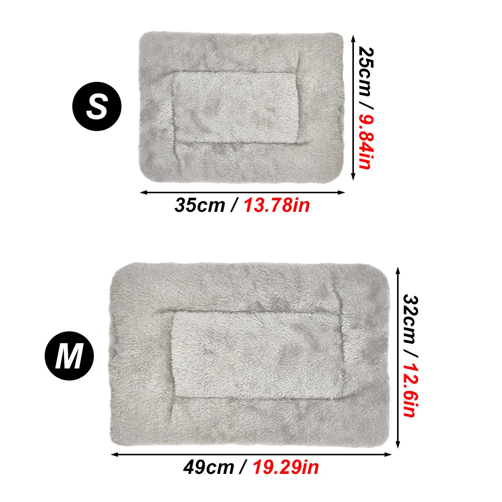 Almohadilla reversible de felpa para hámster – Cama suave para roedores - imagen 2