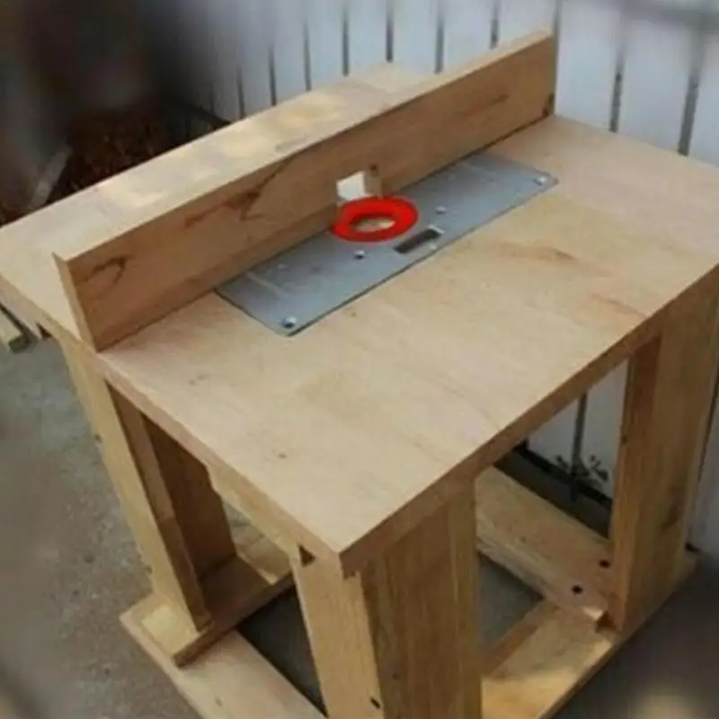 Placa de montaje de enrutador de aluminio resistente, plantillas de enrutador, placa de inserción de mesa, recorte de tablero de aluminio - imagen 4