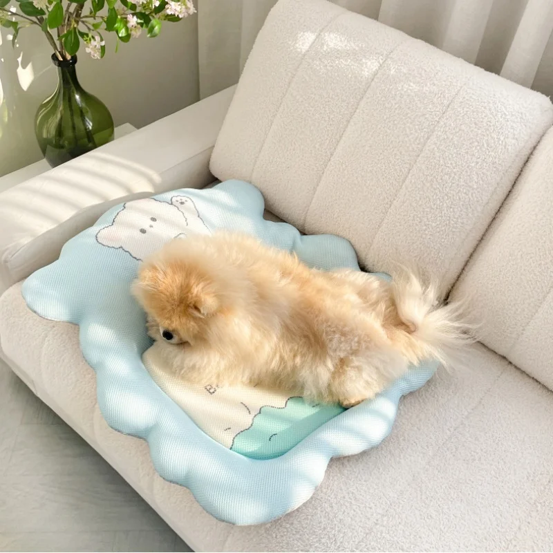 Estera refrescante para perros en verano para gatos y perros, almohadilla refrescante para mascotas, estera para dormir de verano, cama fresca de verano para gatos - imagen 5