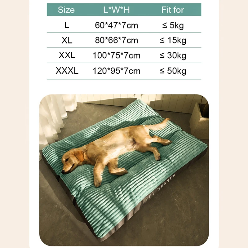 HOOPET-colchoneta Universal para perro, esterilla extraíble y lavable para dormir, ideal para las cuatro estaciones, ideal para invierno - imagen 5