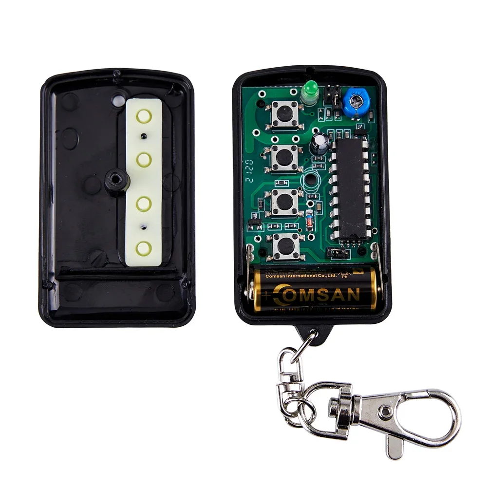 Control remoto universal inalambrico para puerta y garaje 280-450 MHz - imagen 5