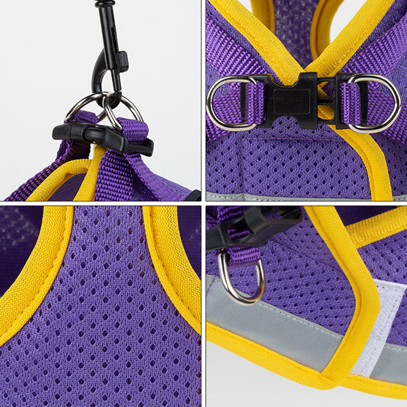 XLeiPet Arnés - Sistema de ajuste y cierre seguro