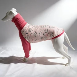 Camiseta primavera galgo italiano y whippet – Abrigo 2 patas
