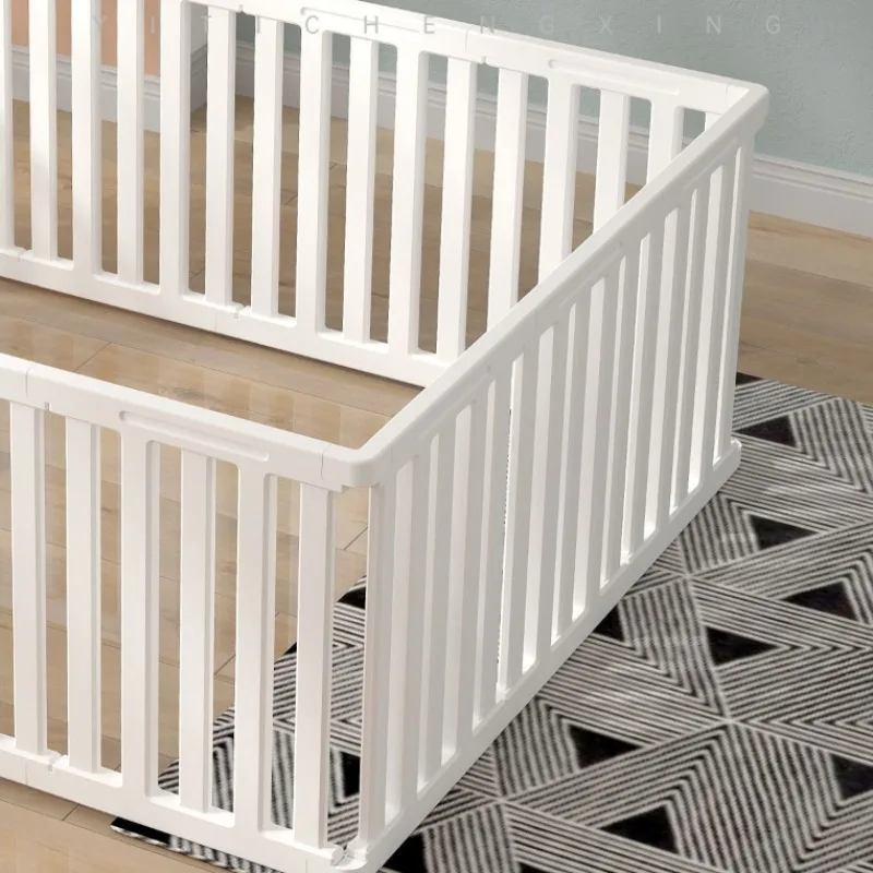 Revestimiento para mascotas, vallas de plástico de 60CM para interiores y exteriores, jaula de restricción multifuncional estable para perros pequeños, suministros y accesorios - imagen 5