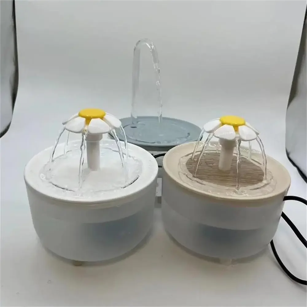 TOUA-bebedero eléctrico con filtro automático para mascotas, bebedero silencioso con USB, dispensador de agua para gatos, 1200mL - imagen 2