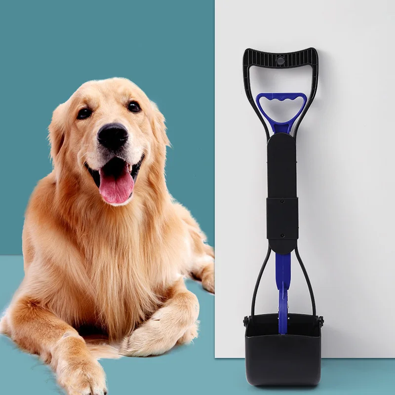 Recogedor de excrementos plegable de 45 cm para perros - Mango largo - imagen 3