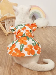 Vestido floral de verano para perro – Ropa ligera y cómoda