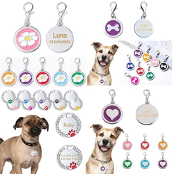 Etiqueta de identificación para gatos y perros – grabado con nombre