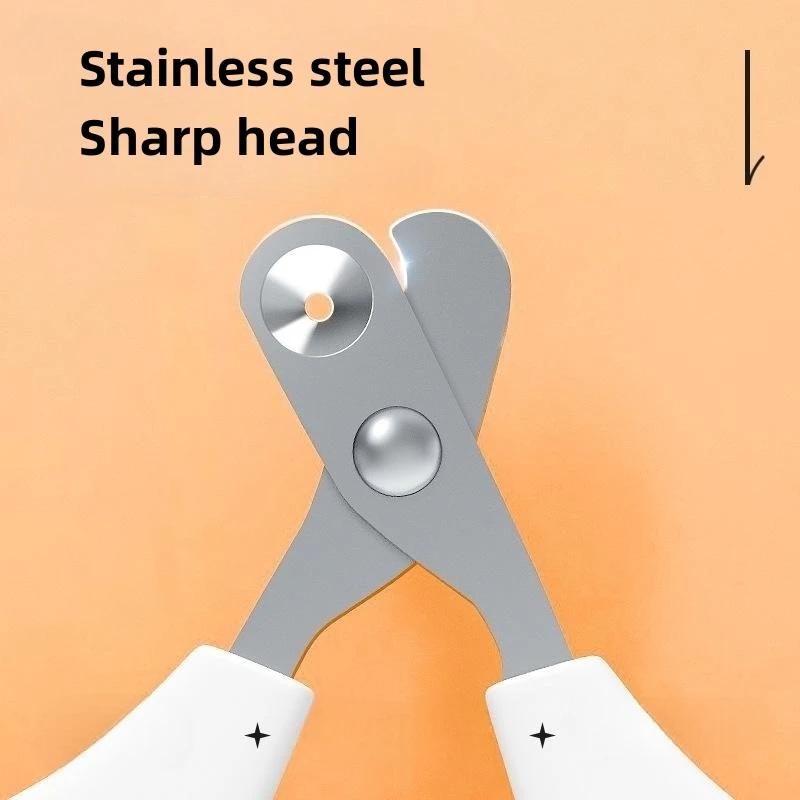 Cortaúñas para gatos, herramienta de aseo para mascotas, evita sangrado con agujero redondo para evitar cortar sobre la hoja de las uñas, antilesiones - imagen 2