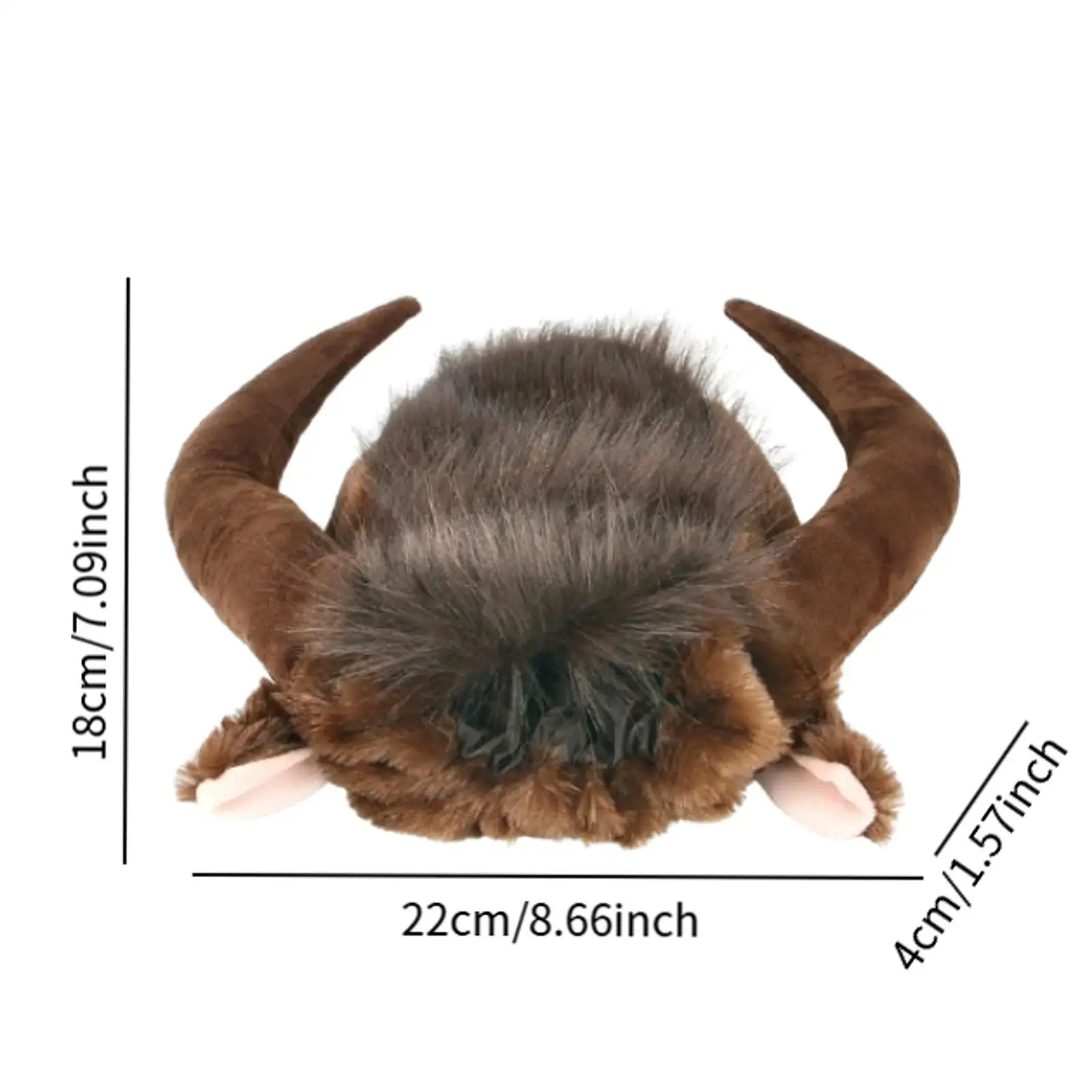 Dog ,Dog Novelty Cow Hat Headwear, Dog Cow Costume ,Pet Plush Cow Hat with Ox , for Outdoor Dog ,Dog Novelty Cow Hat Headwear, Dog Cow Costume ,Pet Plush Cow Hat with Ox , for Outdoor