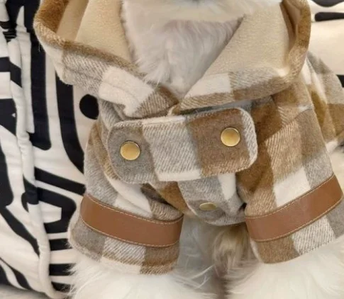 Jersey de lana con capucha para perros – Cálido para otoño e invierno - imagen 5