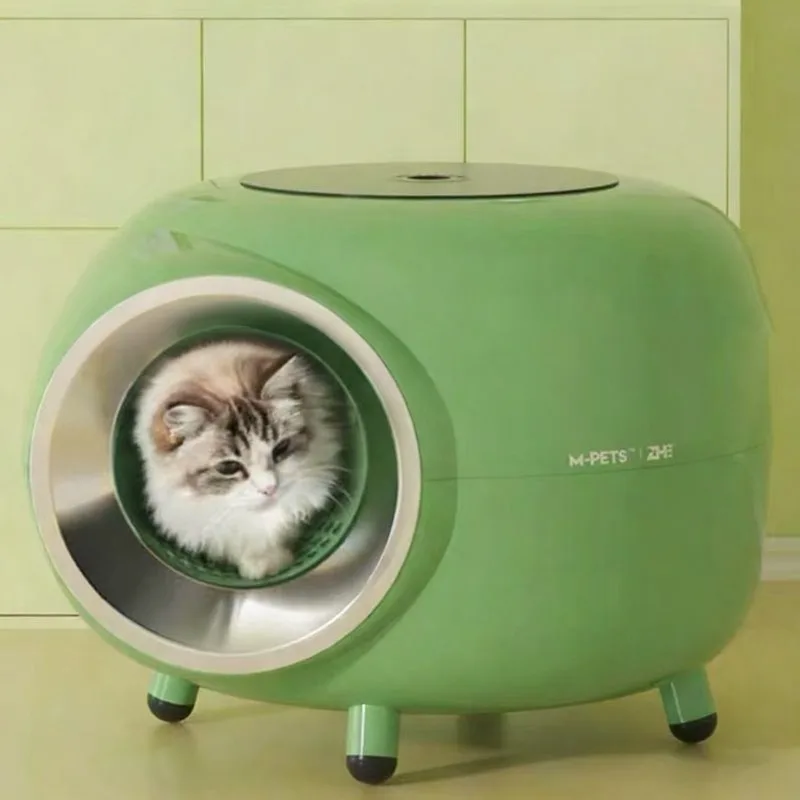 Caja de arena para gatos completamente cerrada, tamaño Extra grande, antisalpicaduras de arena, arenero de entrenamiento, inodoro para gatos, productos para mascotas