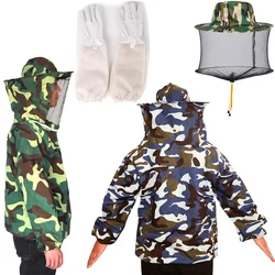 Conjunto profesional apicultura: chaqueta, velo, sombrero y guantes