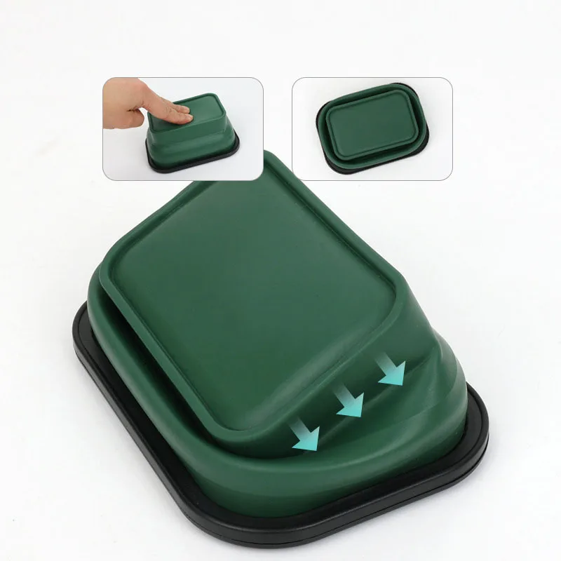 Tazón plegable de viaje para perros – Comedero y bebedero portátil exterior - imagen 4