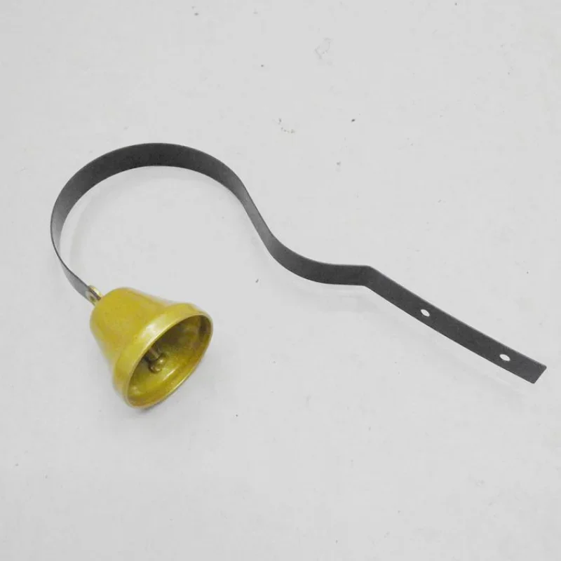 Campanas de Tinkle de Navidad antiguas inteligentes montadas en la pared, campana de entrenamiento de Metal, timbres de puerta antiagarre, juguetes interactivos para perros y Mascotas - imagen 4